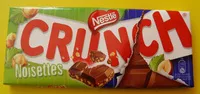 Mängden socker i Crunch - Chocolat au lait noisettes
