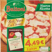 Mängden socker i Bella napoli la classica margherita pizza surgelata