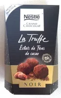 Mängden socker i Grand Chocolat La Truffe Noir Éclats de Fèves de Cacao