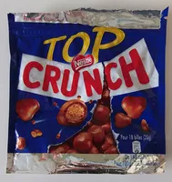 Mängden socker i TOP CRUNCH - sachet billes 230g