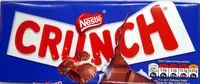 Mängden socker i Nestlé Crunch