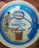 Mängden socker i Coppa pannetta