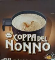 Mängden socker i Coppa del nonno
