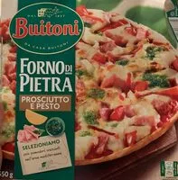 Mängden socker i Forno di pietra prosciutto e pesto