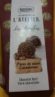 Mängden socker i Les fondants chocolat noir fèves de cacao