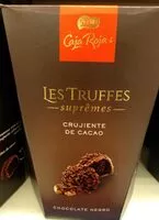 Mängden socker i Les Truffes crujiente de cacao