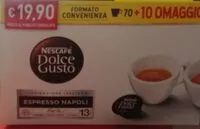 Mängden socker i Nescafe dolce gusto napoli