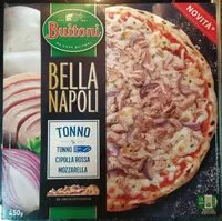 Mängden socker i BUITONI BELLA NAPOLI Pizza Surgelée Thon et Oignon 450g