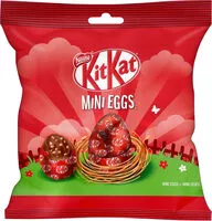 Mängden socker i KITKAT Mini oeufs 90g