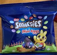 Mängden socker i Mini eggs