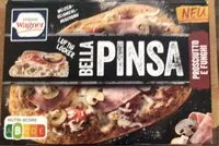 Mängden socker i Bella Pinsa Prosciutto e Funghi