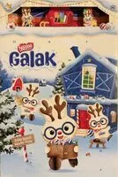 Mängden socker i Calendrier de l'Avant Galak