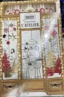 Mängden socker i NESTLE L'ATELIER Calendrier de l'avent 269,2g