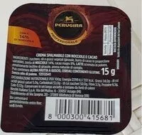 Mängden socker i Crema spalmabile con nocciole e cacao