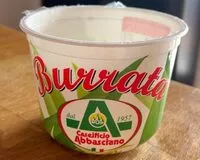 Mängden socker i Burrata