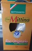 Mängden socker i Riso mittino