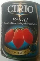 Mängden socker i Tomates Pelados