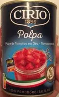 Mängden socker i Polpa Pulpe de tomates en des