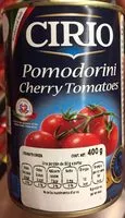Mängden socker i Tomaten geschält Kirschtomaten