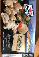 Mängden socker i Vongole sgusciate - surgelate