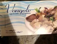 Mängden socker i Vongole sgusciate congelate
