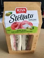 Mängden socker i Riva Stellato tramezzino salame Milano