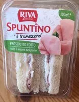 Mängden socker i Spuntino “il tramezzino”