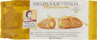 Mängden socker i Millefoglie d'italia minisnack
