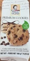 Mängden socker i Biscuits avec morceaux de double chocolat