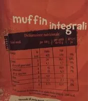 Mängden socker i Muffin integrali ai frutti rossi