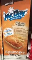 Mängden socker i Plumcake integrale