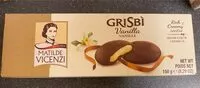 Mängden socker i Grisbì vanilla