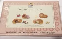 Mängden socker i Millefoglie d’Italia