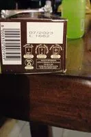 Mängden socker i Grisbi'
