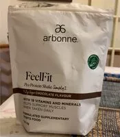 Mängden socker i FeelFit Pea protein shake (Chocolate)