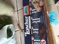 Mängden socker i Loacker Wafer Cremkakao GR. 45X4