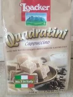 Mängden socker i Quadratini Cappuccino