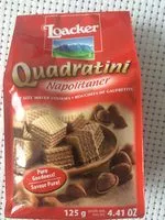 Mängden socker i Quadratini