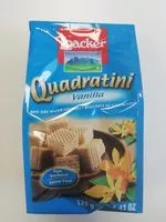 Mängden socker i Quadratini Vanille - Loacker