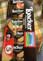 Mängden socker i Loacker Thins fondente