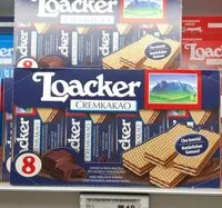 Mängden socker i Loacker