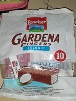 Mängden socker i Gardena fingers coconut