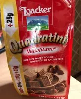 Mängden socker i Quadratini