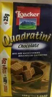 Mängden socker i Quadratini chocolate