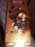 Mängden socker i Loacker Rose Of The Dolomites Dark Noir Chocolate