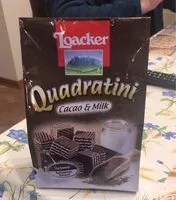 Mängden socker i quadratini