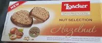 Mängden socker i Nut selection hazelnut