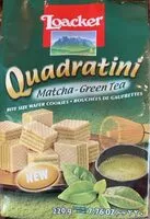 Mängden socker i Quadratini Matcha - Green Tea