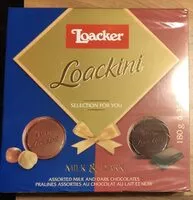 Mängden socker i Loackini Milk & Dark