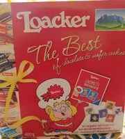 Mängden socker i Loacker the best of chocolate and wafer cookies